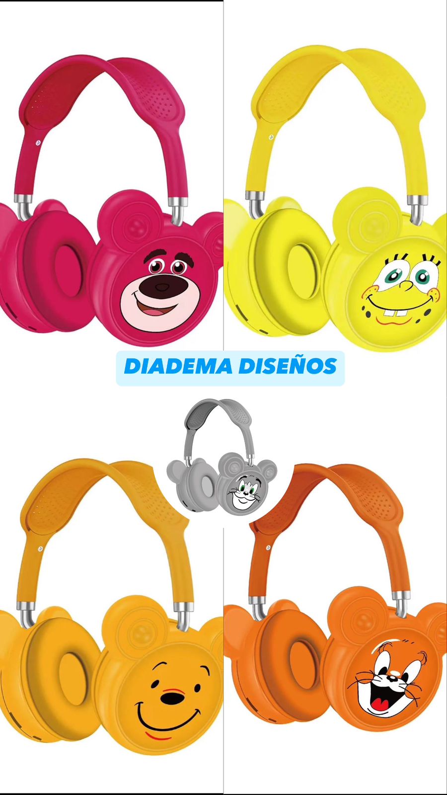 Diadema Bluetooth Con Diseño B09